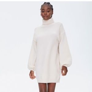 Turtleneck Sweater Dress